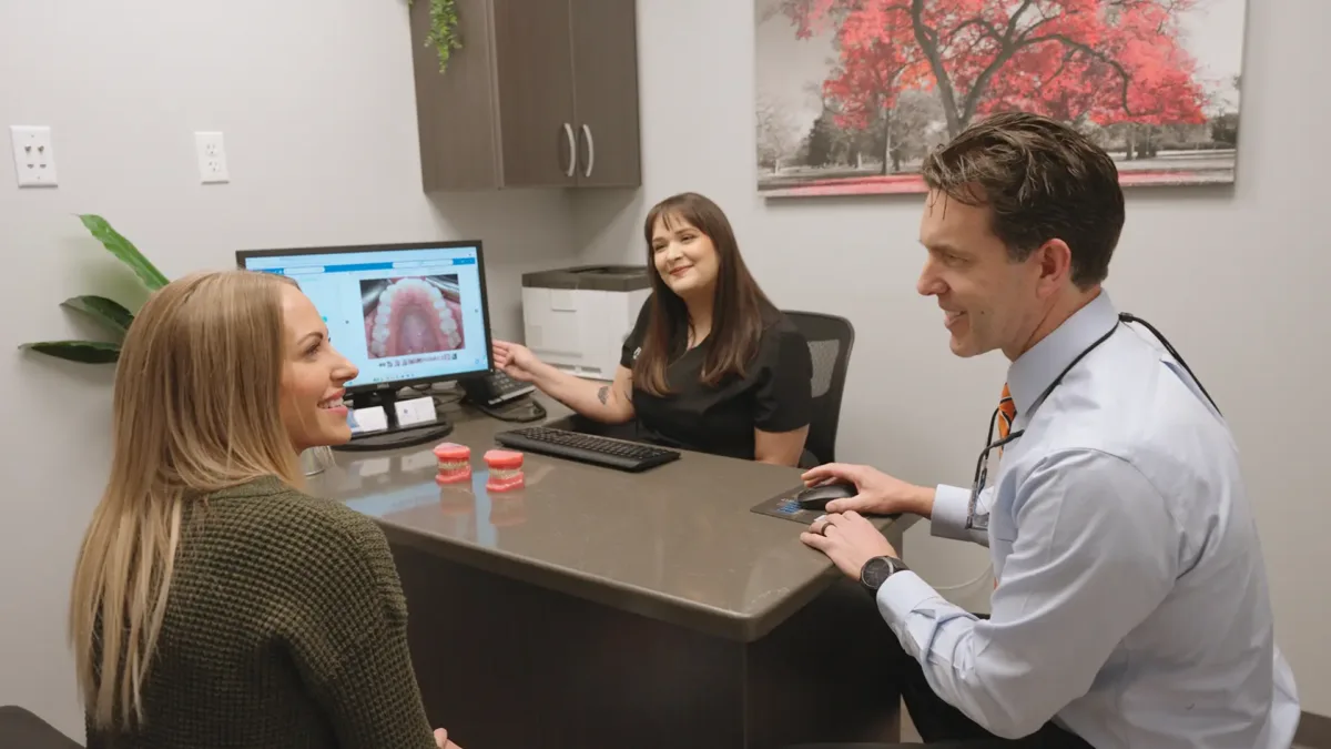 Orthodontics consultation with Dr. Rob Patterson in Prescott, AZ office